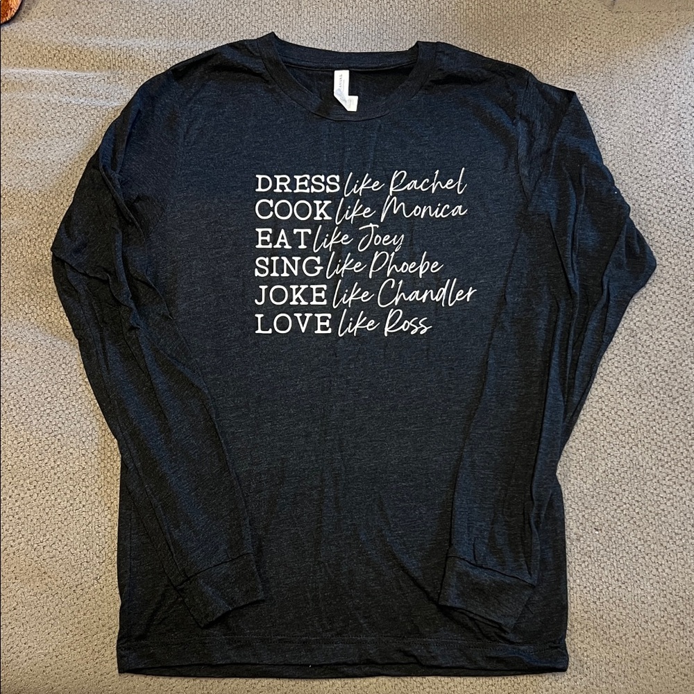 Women’s Friends Graphic Long Sleeve Shirt